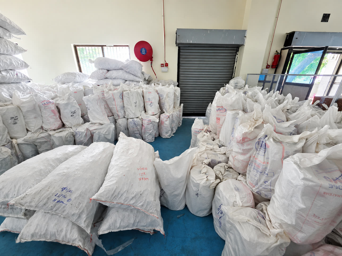 Finished preforms in bulk bags