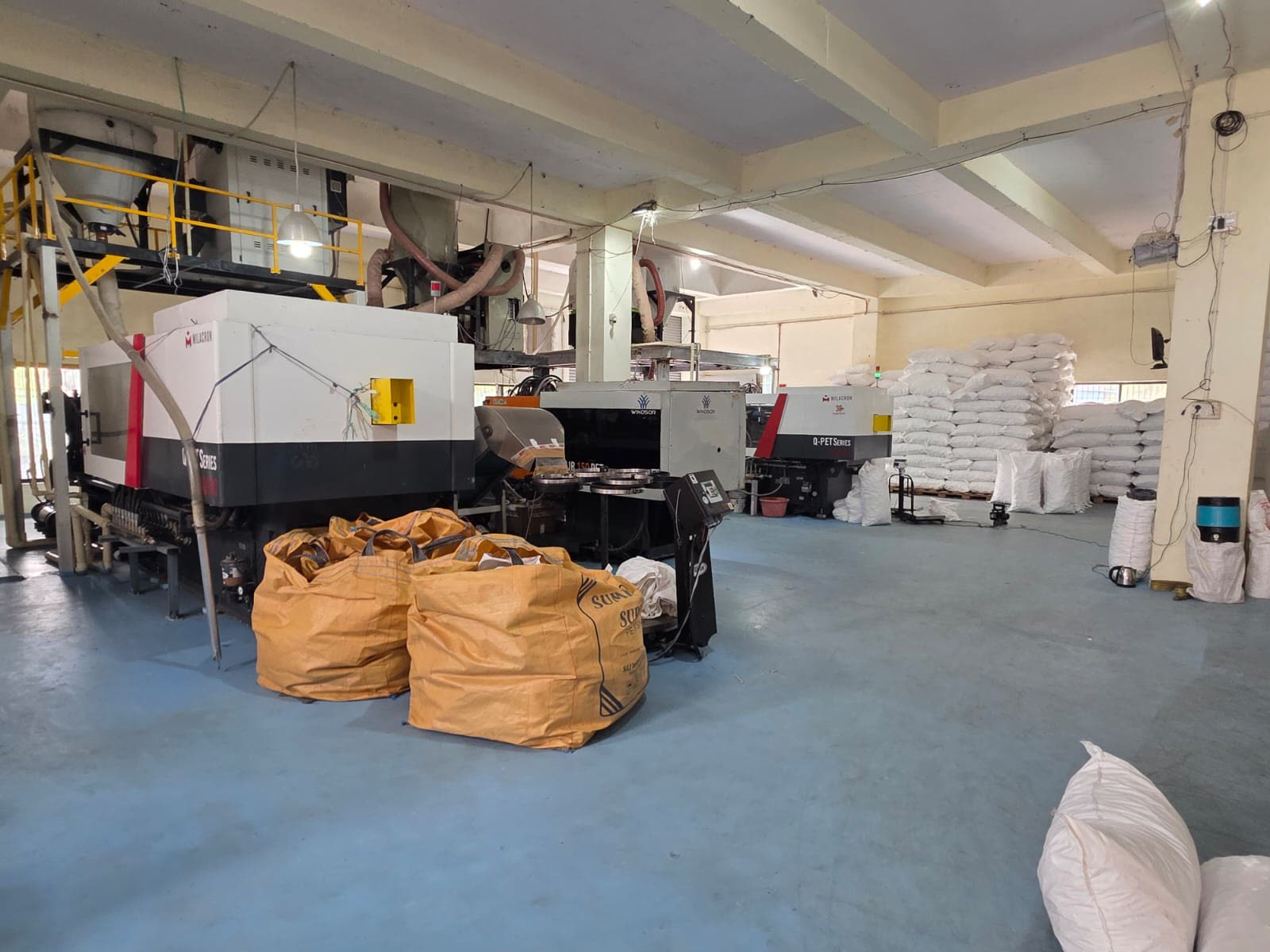 Preform production floor